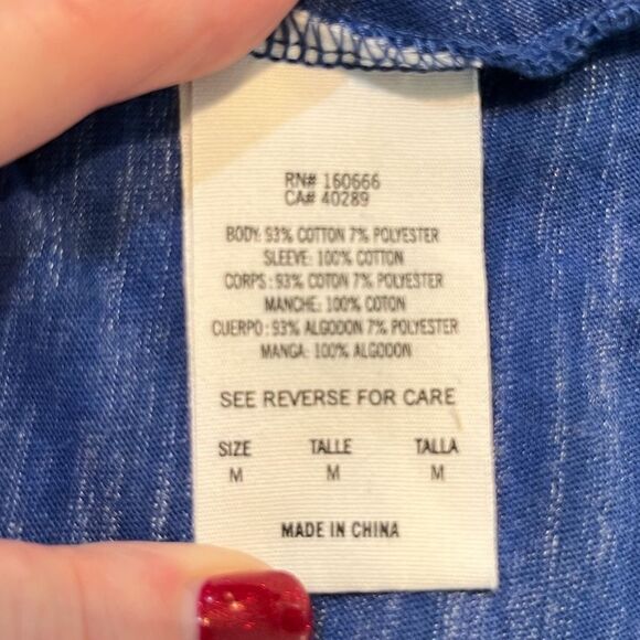 NWT NEW ERA Kansas City Royals Baseball Tee T-shirt Blue Women’s Size Medium - Picture 4 of 5